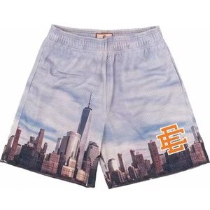 🤍 | Eric Emanuel Summer Skyline Shorts [ SALE ]